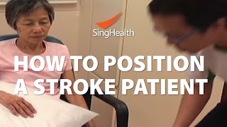 How To Position A Stroke Patient [upl. by Ttennaj]