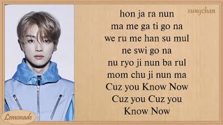 NCT U  Know Now Easy Lyrics [upl. by Yessak832]