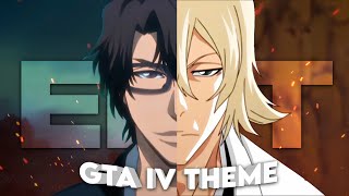 Aizen x Urahara  GTA IV Theme Edit [upl. by Sandor]